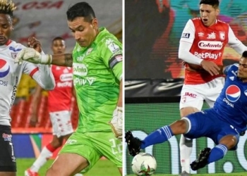 Santa Fe - millonarios y américa de cali