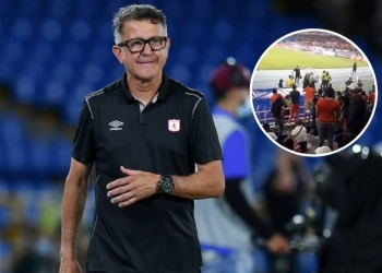 Juan Carlos Osorio salió escoltado del Pascual Guerrero: recibió fuertes insultos