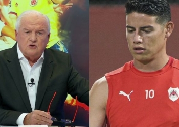 Fernando Niembro y su comentario contra James Rodríguez: "Es un jugador casi retirado"