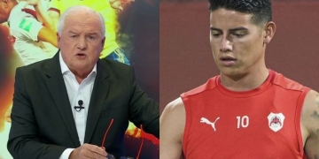 Fernando Niembro y su comentario contra James Rodríguez: "Es un jugador casi retirado"