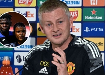 Solksjaer y los elogios a Duván Zapata y Luis Muriel previo al juego de Champions