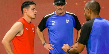 "James Rodríguez no está en la mejor forma" DT de Al Rayyan