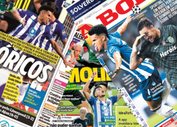Luis Díaz es portada de los diarios deportivos más importantes de Portugal
