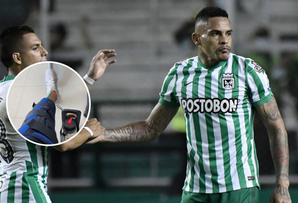 Foto y mensaje de Jonatan Álvez que preocupan al hincha de Atlético Nacional