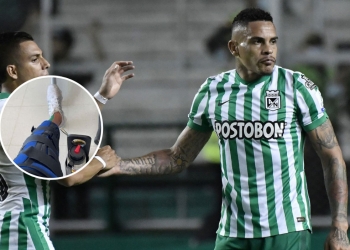 Foto y mensaje de Jonatan Álvez que preocupan al hincha de Atlético Nacional