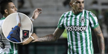 Foto y mensaje de Jonatan Álvez que preocupan al hincha de Atlético Nacional