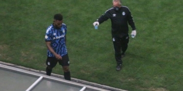 La molestia de Miguel Borja y el partido de Gremio para el olvido