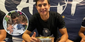 Stefan Medina, sus 14 títulos y el emotivo abrazo familiar
