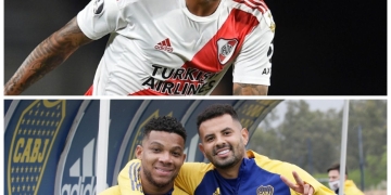 Superclásico de colombianos en Argentina: River vs. Boca se juega este domingo