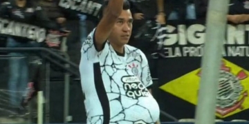 El primer gol de Víctor Cantillo en Corinthians