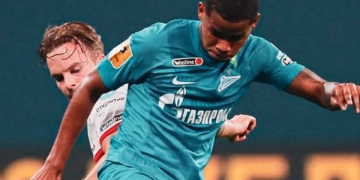 Wilmar Barrios y su asistencia en el 7-1 de FC Zenit