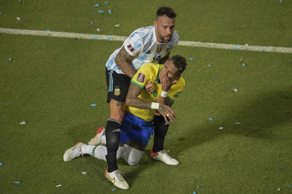 Tite estalló contra el arbitraje del Argentina vs. Brasil en Eliminatorias