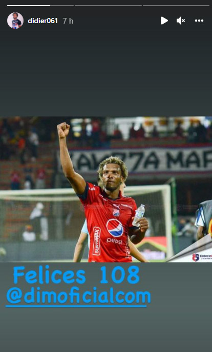 Didier Moreno, Deportivo Independiente Medellín, DIM, DaleRojo, cumpleaños