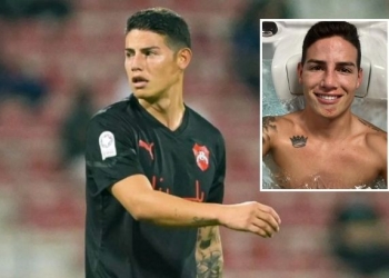 Apareció James Rodríguez y habló de su lesión: "La costilla se llevó la peor parte"