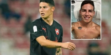 Apareció James Rodríguez y habló de su lesión: "La costilla se llevó la peor parte"