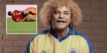 El 'Pibe' criticó la reiteradas lesiones de James: "Que me duele aquí y que me duele allá”