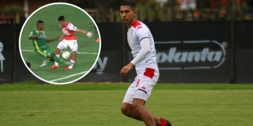 Oficial: Santa Fe confirmó lesión de Juan Pedroza y será baja ante Junior