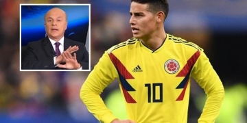 Carlos Antonio Vélez y james rodriguez