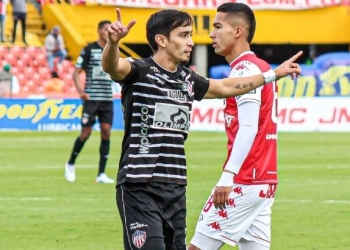 Lo que dijo Fabián Sambueza de Santa Fe y el gol que hizo en El Campín