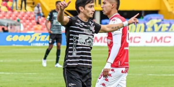 Lo que dijo Fabián Sambueza de Santa Fe y el gol que hizo en El Campín