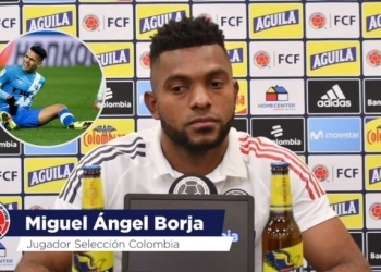 Miguel Borja y el conmovedor mensaje de aliento a Falcao García