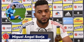 Miguel Borja y el conmovedor mensaje de aliento a Falcao García