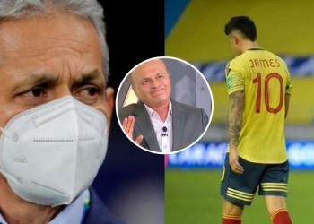 Vélez arremetió contra lo que dijo Rueda de James