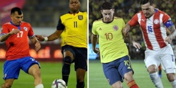 Tabla de posiciones de la Eliminatoria al término de la fecha 14