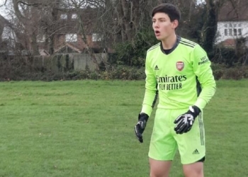 Alexei Rojas, portero colombiano del Arsenal, confesó su cariño por Santa Fe 