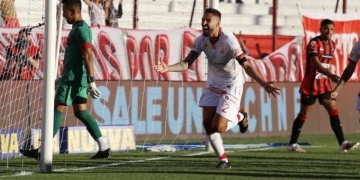 Llegó el primer gol de José Moya en el fútbol argentino