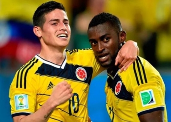 Jackson Martínez y James Rodriguez