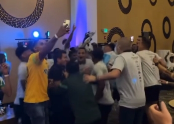 VIDEO: ¡Así celebraron los jugadores de Nacional en el hotel en Pereira!