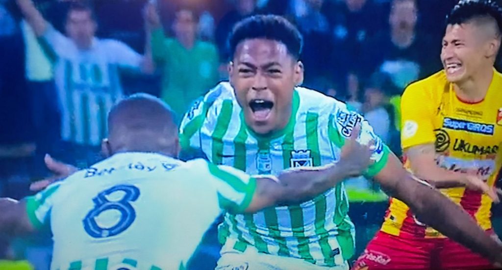 ¡Por Baldomero! Nelson Palacio lo reemplazó y anotó el primero de la final Nacional vs. Pereira