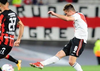 Agustín Palavecino, gol con River y dinero para Deportivo Cali