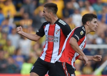 ¡Doblete de golazos de Palavecino con River ante Central!