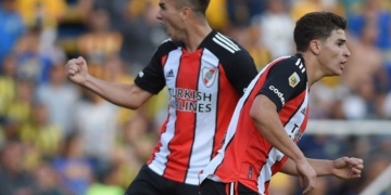 ¡Doblete de golazos de Palavecino con River ante Central!