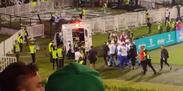 Primer parte médico de la lesión de Baldomero Perlaza