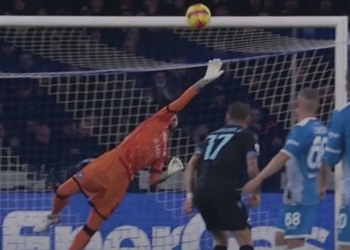 Ospina: atajadón ante la Lazio y arco en cero con Napoli