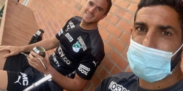 Mensajes desde Deportivo Cali por el cumpleaños de Palavecino que él compartió