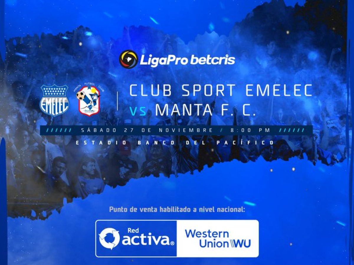 Dónde ver en vivo Emelec vs Manta por la fase 2 de la Liga Pro de Ecuador?  - Futbolete