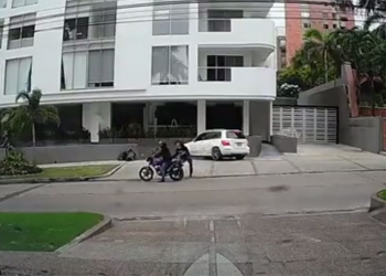 ¡El video del robo que sufrió Fabián Sambueza!