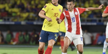 Las cifras de James y su lujo ante Paraguay