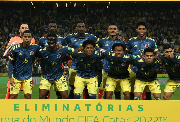 Formación titular confirmada de Colombia para enfrentar a Paraguay