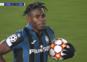 Gol de Duván Zapata y eliminación de Atalanta en Champions League