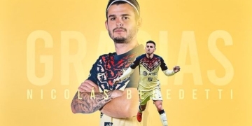 Así anunciaron a Nicolás Benedetti en su nuevo equipo