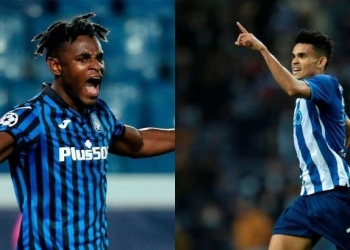 Duván Zapata y Luis Díaz, dentro de los 100 mejores futbolistas del mundo en 2021