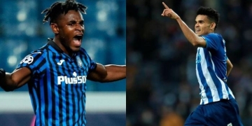 Duván Zapata y Luis Díaz, dentro de los 100 mejores futbolistas del mundo en 2021