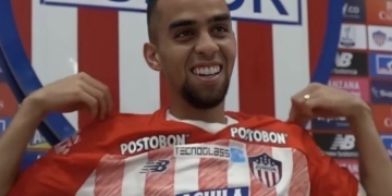 Daniel Giraldo y las primera palabras como jugador de Junior