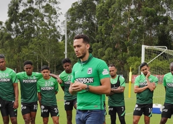 La especial visita que recibió Atlético Nacional