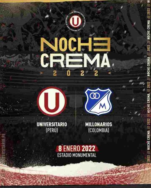 Universitario vs Millonarios: el primer partido de 2022 para el ‘embajador’